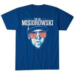 Unisex Milwaukee Brewers Jacob Misiorowski The Big Misiorowski Graphic Shirt for Baseball Fans