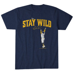 Unisex Milwaukee Brewers William Contreras Stay Wild Graphic Shirt for Baseball Fans