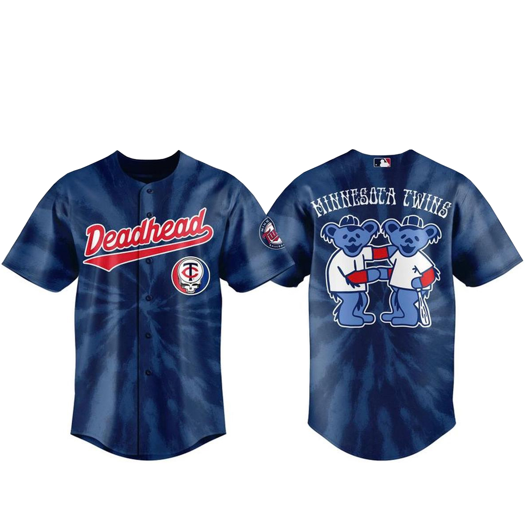 Unisex Minnesota Twins x Grateful Dead Night 2026 Baseball Jersey for Baseball Fans 1 Unisex Minnesota Twins x Grateful Dead Night 2026 Baseball Jersey for Baseball Fans