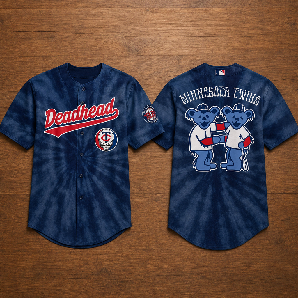 Unisex Minnesota Twins x Grateful Dead Night 2026 Baseball Jersey for Baseball Fans 2 Unisex Minnesota Twins x Grateful Dead Night 2026 Baseball Jersey for Baseball Fans - Image 2
