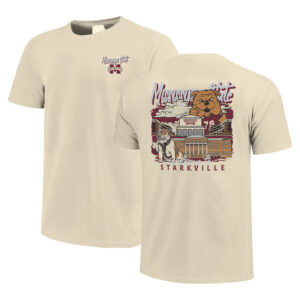 Unisex Mississippi State Bulldogs Welcome to Starkville Graphic Shirt for College Sports Fans