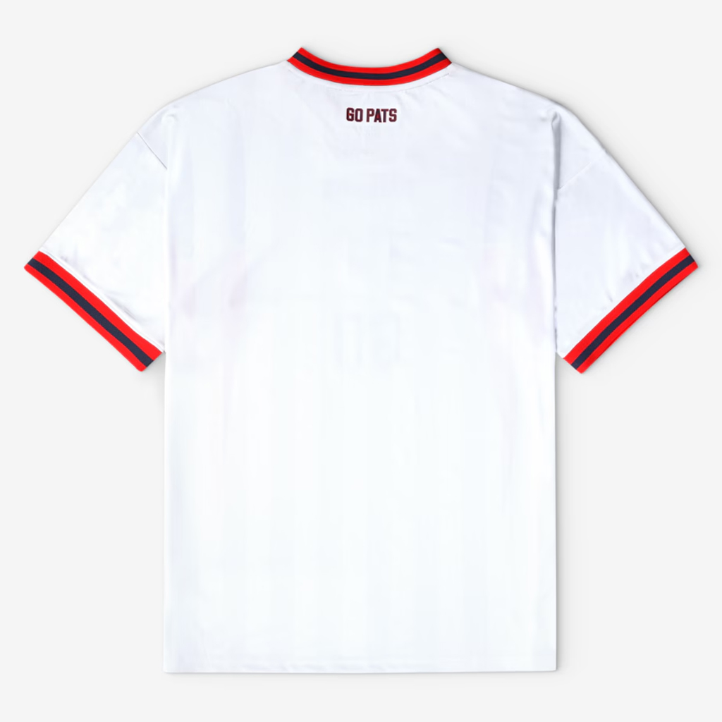 Unisex New England Patriots National Football League White Soccer Jersey 2026 for Football Fans 2 Unisex New England Patriots National Football League White Soccer Jersey 2026 for Football Fans - Image 2