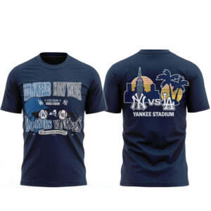 Unisex New York Yankees 2026 Dodgers x Yankees at Yankee Stadium Graphic Shirt for Baseball Fans