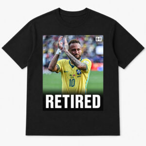 Unisex Neymar Jr Brazil Retired 2026 Graphic Shirt for Soccer Fans