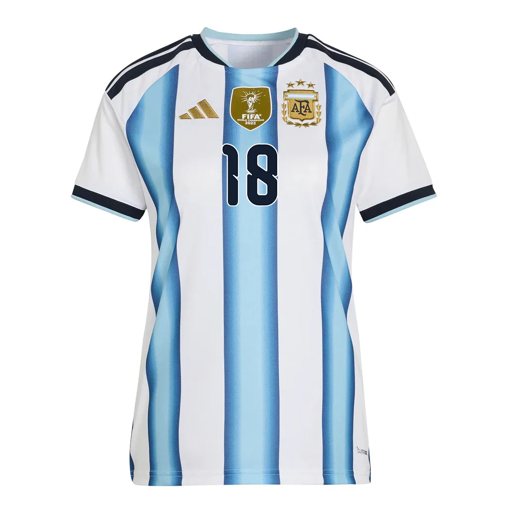 Unisex Nico Paz Argentina National Team 2026 Home Stadium Soccer Jersey for Soccer Fans 2 Unisex Nico Paz Argentina National Team 2026 Home Stadium Soccer Jersey for Soccer Fans - Image 2