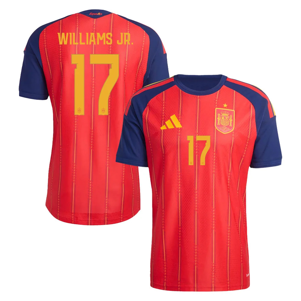 Unisex Nico Williams Spain National Team 2026 Home Stadium Soccer Jersey for Soccer Fans 1 Unisex Nico Williams Spain National Team 2026 Home Stadium Soccer Jersey for Soccer Fans