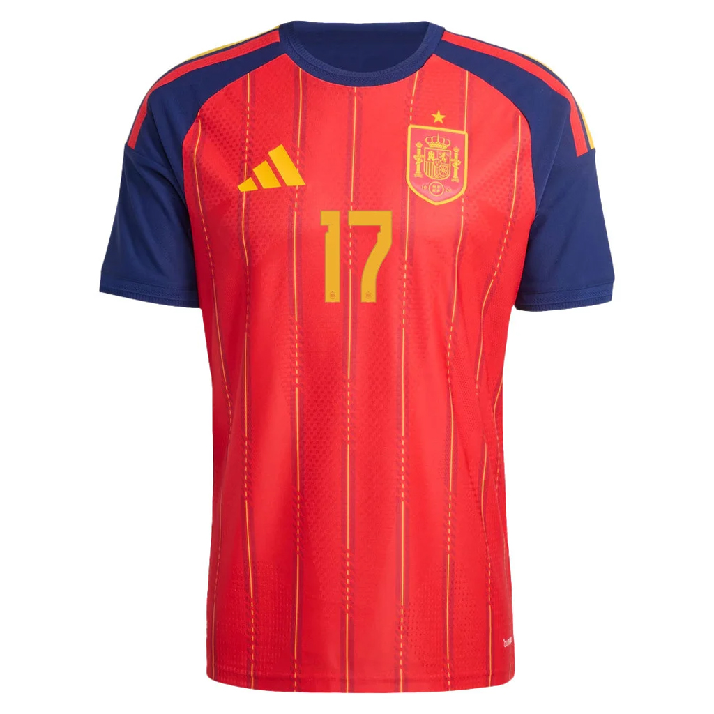 Unisex Nico Williams Spain National Team 2026 Home Stadium Soccer Jersey for Soccer Fans 2 Unisex Nico Williams Spain National Team 2026 Home Stadium Soccer Jersey for Soccer Fans - Image 2