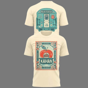 Unisex Noah Kahan The Great Divide Tour 2026 Live at Citi Field Graphic Shirt for Music Fans