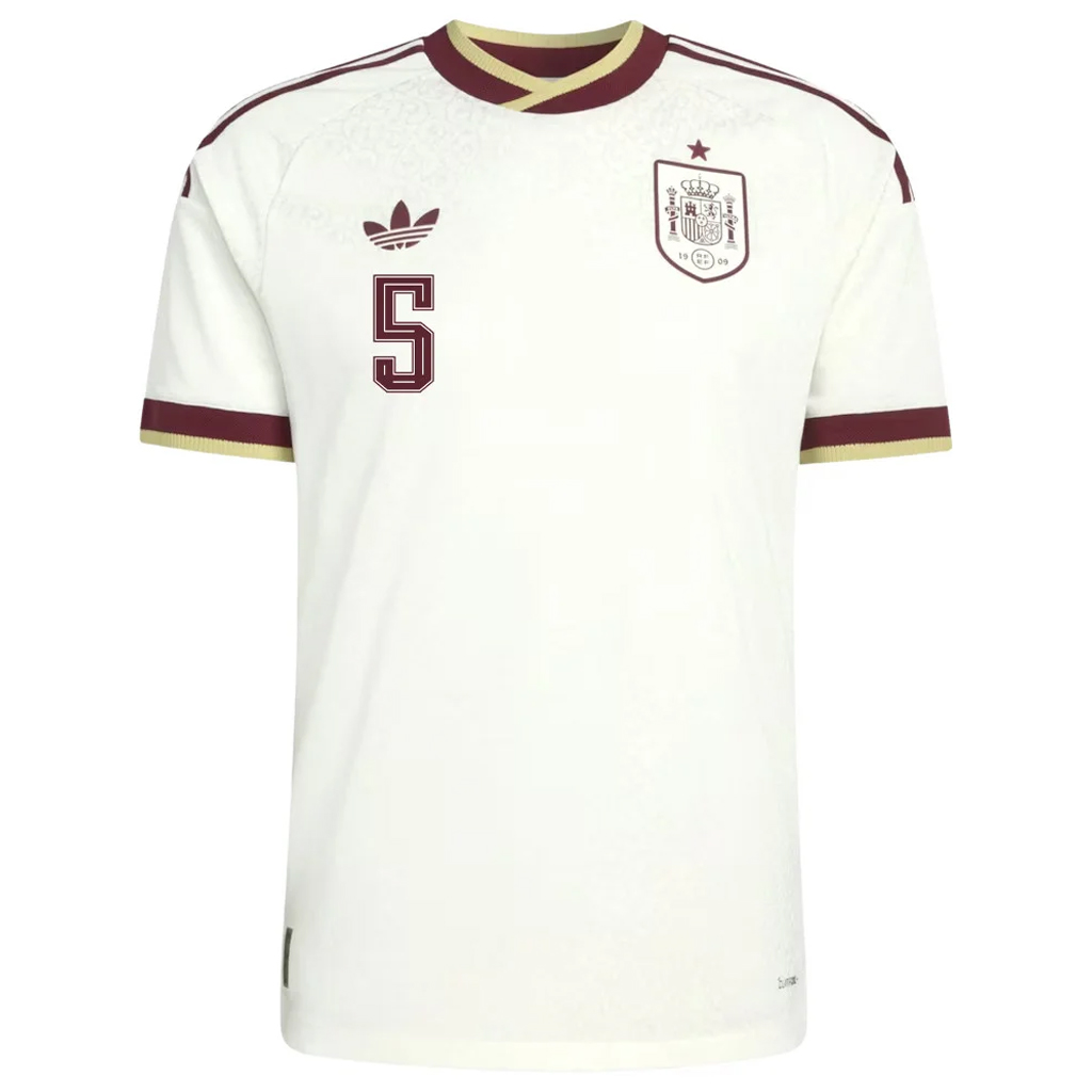 Unisex Pau Cubarsí Spain National Team 2026 Away Stadium Soccer Jersey for Soccer Fans 2 Unisex Pau Cubarsí Spain National Team 2026 Away Stadium Soccer Jersey for Soccer Fans - Image 2