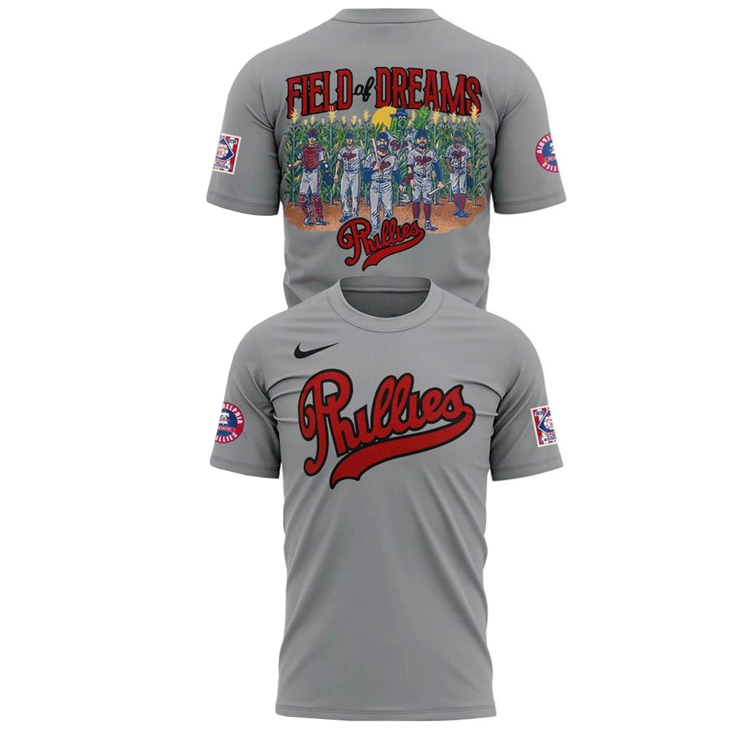 Unisex Philadelphia Phillies 2026 Field of Dreams Game Shirt for Baseball Fans 1 Unisex Philadelphia Phillies 2026 Field of Dreams Game Shirt for Baseball Fans