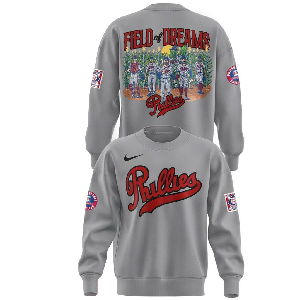 Unisex Philadelphia Phillies 2026 Field of Dreams Game Shirt for Baseball Fans 2 Unisex Philadelphia Phillies 2026 Field of Dreams Game Shirt for Baseball Fans - Image 2