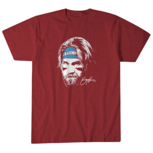 Unisex Philadelphia Phillies Bryce Harper Legend Graphic Shirt for Baseball Fans
