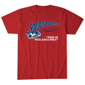 Unisex Philadelphia Phillies Kyle Schwarber This Is Philadelphia Graphic Shirt for Baseball Fans