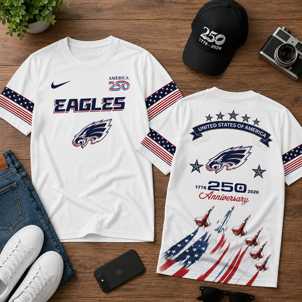 Unisex Philadelphia Phillies United States Semiquincentennial 2026 Graphic Shirt for Baseball and Patriotic Fans - Image 3