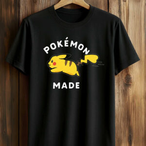 Unisex Pokémon Made 2026 Graphic Shirt for Animation Fans