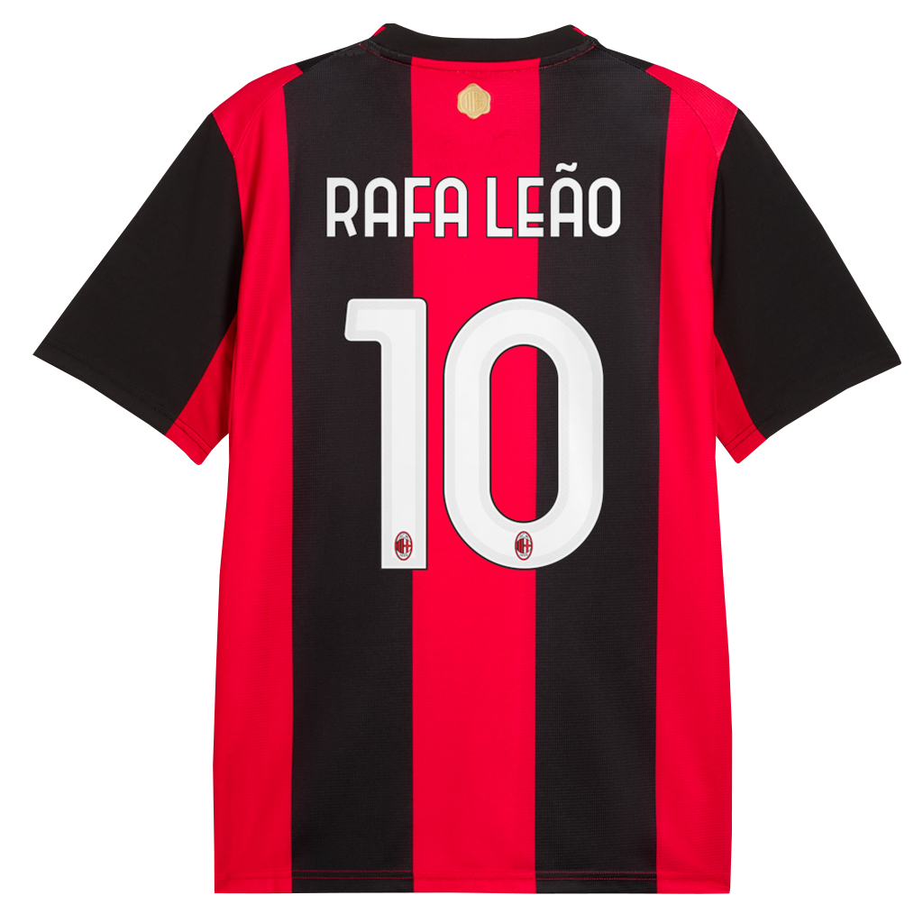 Unisex Rafael Leão AC Milan 2026-2027 Home Match Soccer Jersey for Soccer Fans 3 Unisex Rafael Leão AC Milan 2026-2027 Home Match Soccer Jersey for Soccer Fans - Image 3