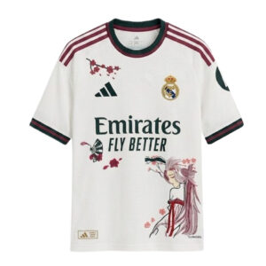 Unisex Real Madrid 2026-27 Home Stadium Sakura Soccer Jersey for Soccer Fans