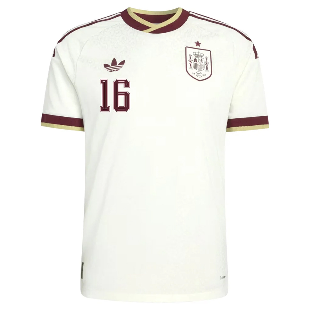 Unisex Rodri Spain National Team 2026 Away Stadium Soccer Jersey for Soccer Fans 2 Unisex Rodri Spain National Team 2026 Away Stadium Soccer Jersey for Soccer Fans - Image 2