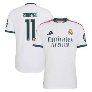 Unisex Rodrygo Real Madrid 2026-2027 Home On-Field Soccer Jersey for Soccer Fans