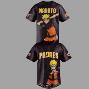 Unique Unisex San Diego Padres Naruto 2026 Ninja Night Baseball Jersey for Baseball and Animation Fans