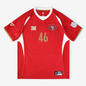 Unisex San Francisco 49ers National Football League Scarlet Soccer Jersey 2026 for Football Fans