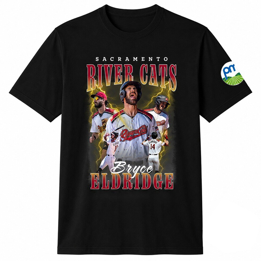Unisex San Francisco Giants Bryce Eldridge Sacramento River Cats Graphic Shirt for Baseball Fans 1 Unisex San Francisco Giants Bryce Eldridge Sacramento River Cats Graphic Shirt for Baseball Fans