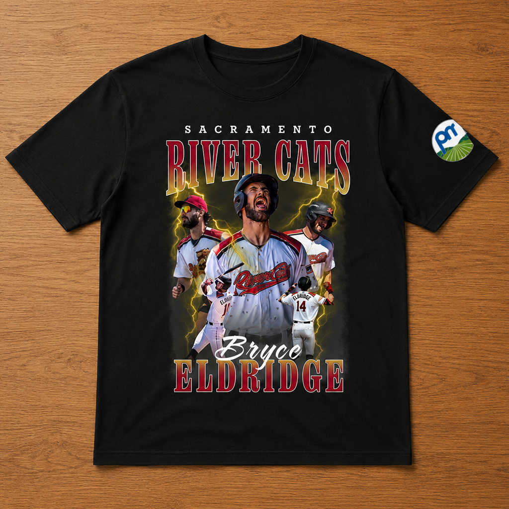 Unisex San Francisco Giants Bryce Eldridge Sacramento River Cats Graphic Shirt for Baseball Fans 2 Unisex San Francisco Giants Bryce Eldridge Sacramento River Cats Graphic Shirt for Baseball Fans - Image 2