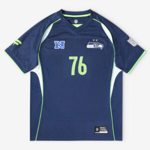 Unisex Seattle Seahawks National Football League Navy Soccer Jersey 2026 for Football Fans