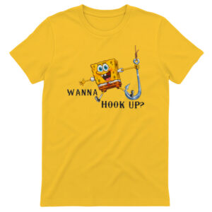 New SpongeBob SquarePants Wanna Hook Up Graphic Shirt