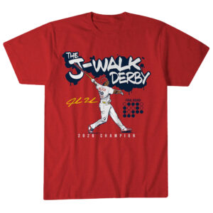 Unisex St. Louis Cardinals Jordan Walker The J Walk Derby Graphic Shirt for Baseball Fans