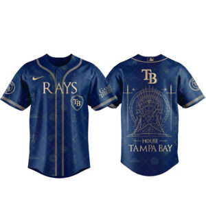 Unisex Tampa Bay Rays 2026 Game Of Thrones Night Baseball Jersey for Baseball Fans