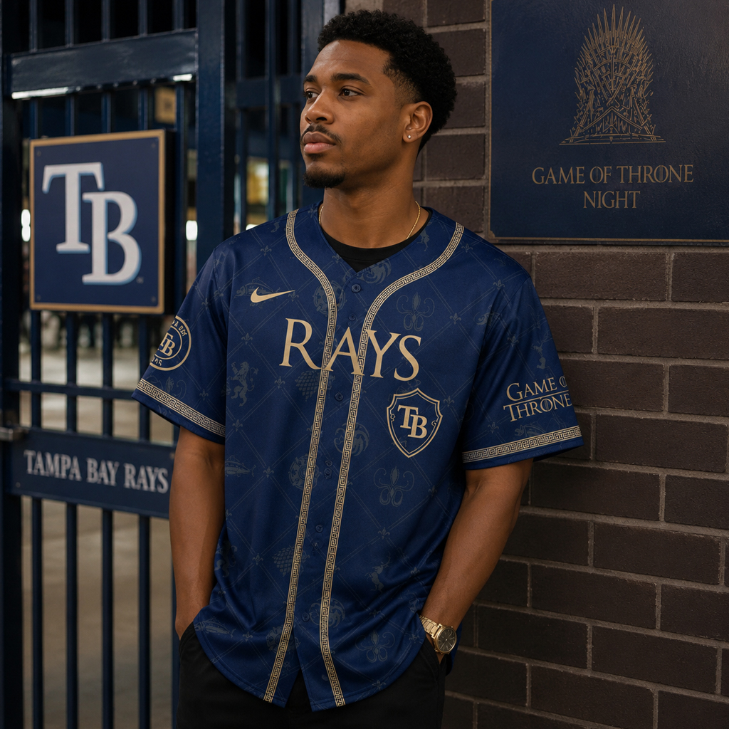 Unisex Tampa Bay Rays 2026 Game Of Thrones Night Baseball Jersey for Baseball Fans 3 Unisex Tampa Bay Rays 2026 Game Of Thrones Night Baseball Jersey for Baseball Fans - Image 3