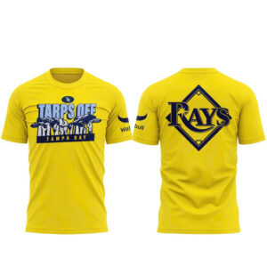 Unisex Tampa Bay Rays 2026 Tarps Off Graphic Shirt for Baseball Fans