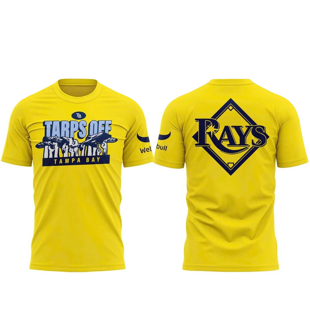 Unisex Tampa Bay Rays 2026 Tarps Off Graphic Shirt for Baseball Fans 1 Unisex Tampa Bay Rays 2026 Tarps Off Graphic Shirt for Baseball Fans