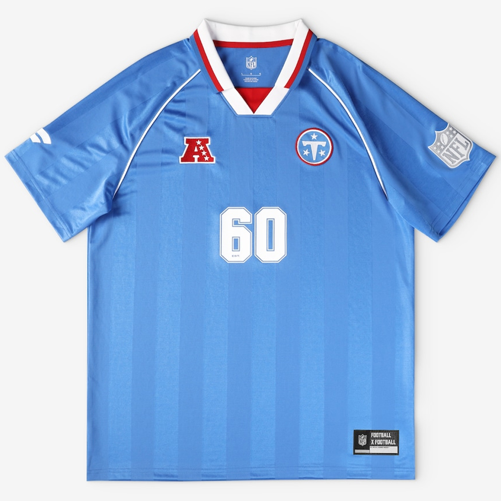 Unisex Tennessee Titans National Football League Light Blue Soccer Jersey 2026 for Football Fans 1 Unisex Tennessee Titans National Football League Light Blue Soccer Jersey 2026 for Football Fans