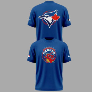 Unisex Toronto Blue Jays Home Run Dragon 2026 Graphic Shirt for Baseball Fans