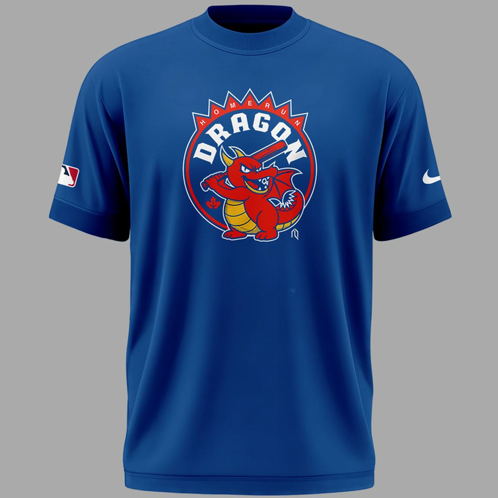Unisex Toronto Blue Jays Home Run Dragon 2026 Graphic Shirt for Baseball Fans 2 Unisex Toronto Blue Jays Home Run Dragon 2026 Graphic Shirt for Baseball Fans - Image 2