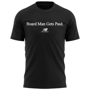 Unisex Toronto Raptors x New Balance 2026 Board Man Get Paid Graphic Shirt for Basketball Fans