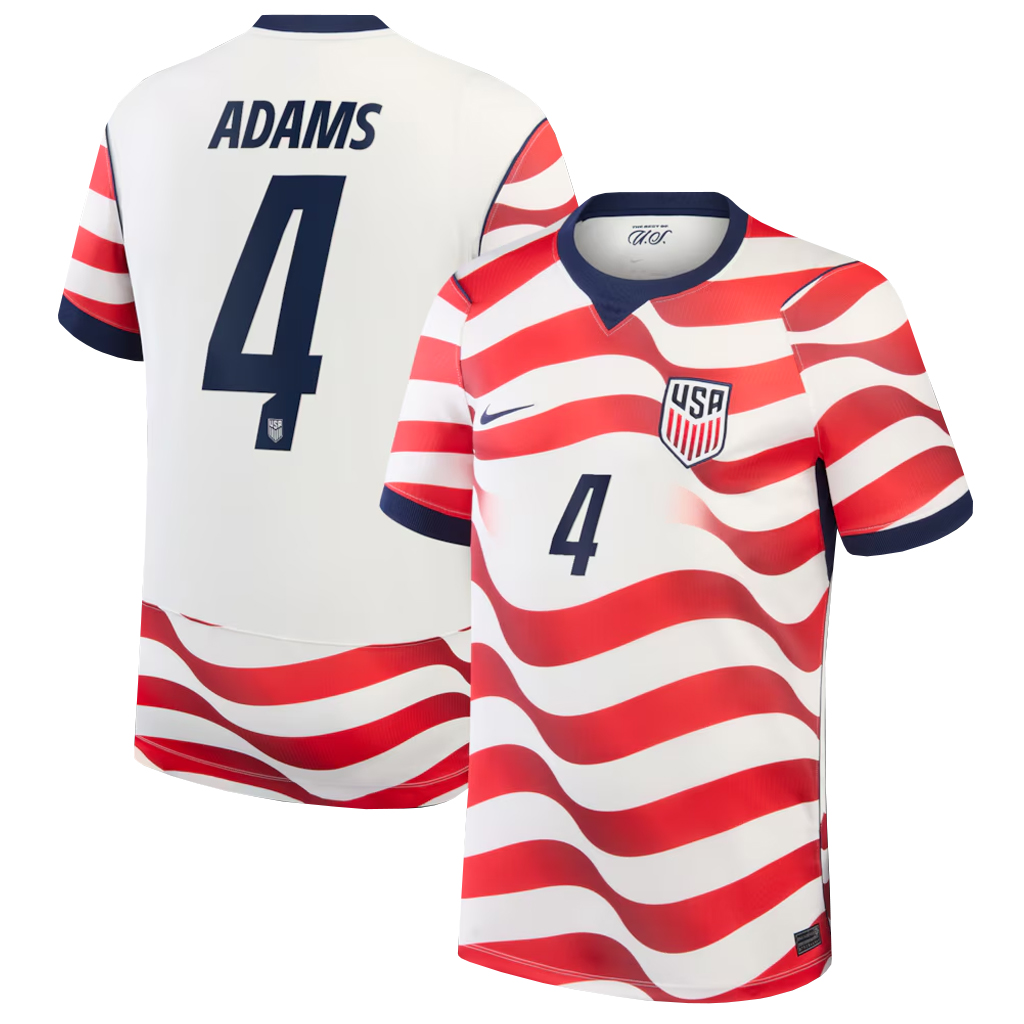 Unisex Tyler Adams USMNT 2026 Home Stadium Soccer Jersey for Soccer Fans 1 Unisex Tyler Adams USMNT 2026 Home Stadium Soccer Jersey for Soccer Fans