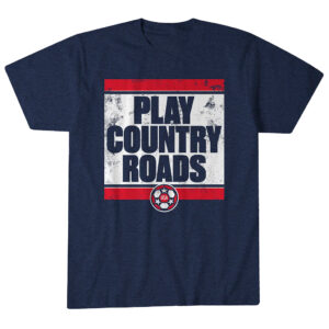 Unisex USA Play Country Roads Graphic Shirt for Patriotic and Music Fans