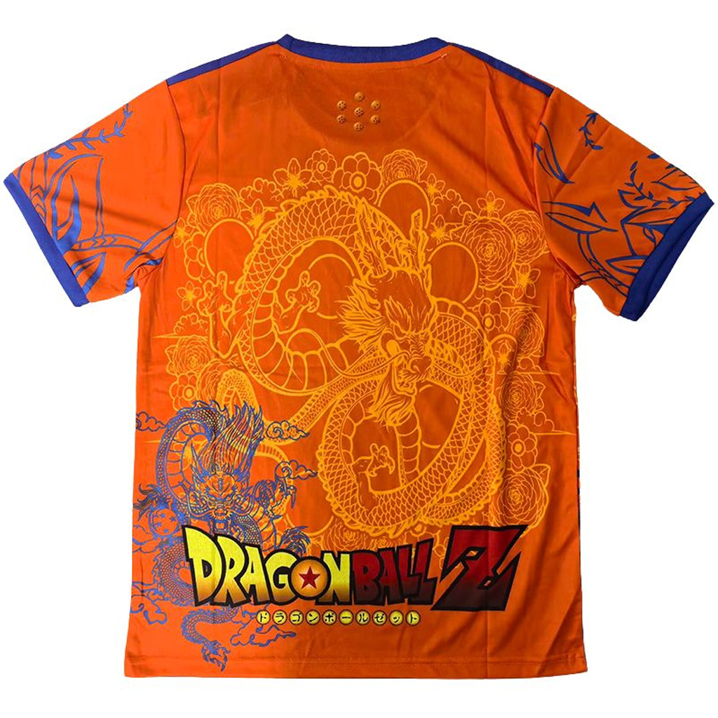Unisex USA Soccer Team x Dragon Ball Vegeta Orange Soccer Jersey for Soccer and Animation Fans 2 Unisex USA Soccer Team x Dragon Ball Vegeta Orange Soccer Jersey for Soccer and Animation Fans - Image 2
