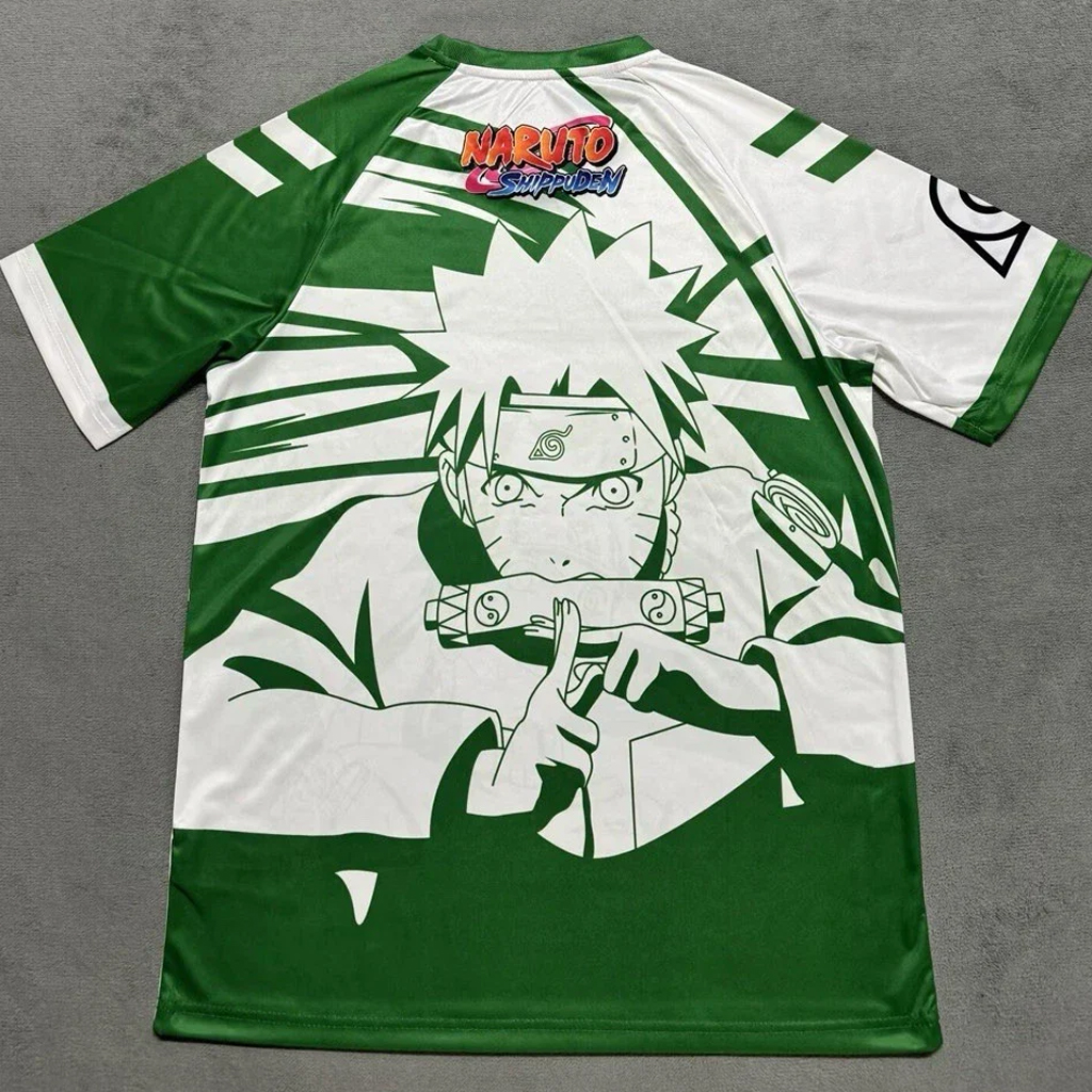 Unisex USA Soccer Team x Naruto Green Soccer Jersey for Soccer and Animation Fans 2 Unisex USA Soccer Team x Naruto Green Soccer Jersey for Soccer and Animation Fans - Image 2
