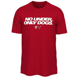 Unisex USMNT No Under Only Dogs Graphic Shirt for Soccer Fans