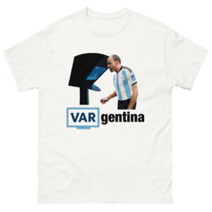 Unisex VARgentina Meme 2026 Graphic Shirt for Soccer Fans