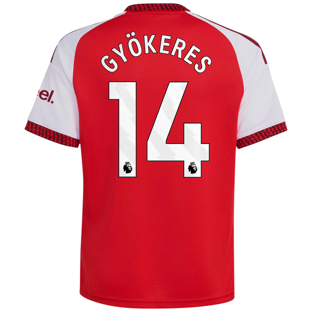 Unisex Viktor Gyökeres Arsenal 2026-2027 Home Stadium Soccer Jersey for Soccer Fans 3 Unisex Viktor Gyökeres Arsenal 2026-2027 Home Stadium Soccer Jersey for Soccer Fans - Image 3