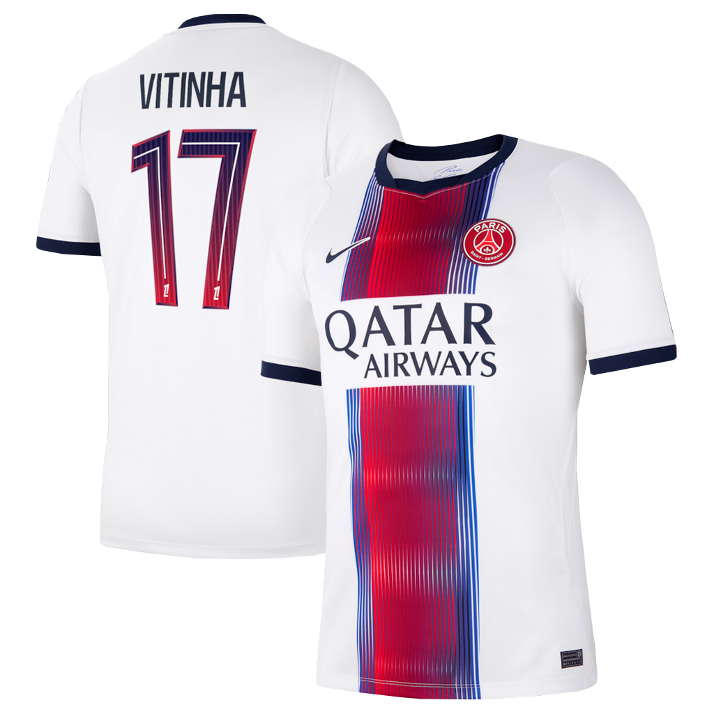 Unisex Vitinha Paris Saint-Germain 2026-2027 Away Stadium Soccer Jersey for Soccer Fans 1 Unisex Vitinha Paris Saint-Germain 2026-2027 Away Stadium Soccer Jersey for Soccer Fans