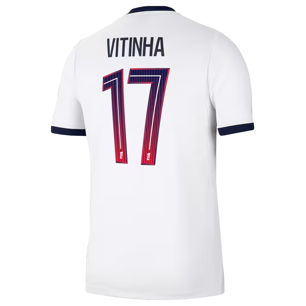 Unisex Vitinha Paris Saint-Germain 2026-2027 Away Stadium Soccer Jersey for Soccer Fans 3 Unisex Vitinha Paris Saint-Germain 2026-2027 Away Stadium Soccer Jersey for Soccer Fans - Image 3