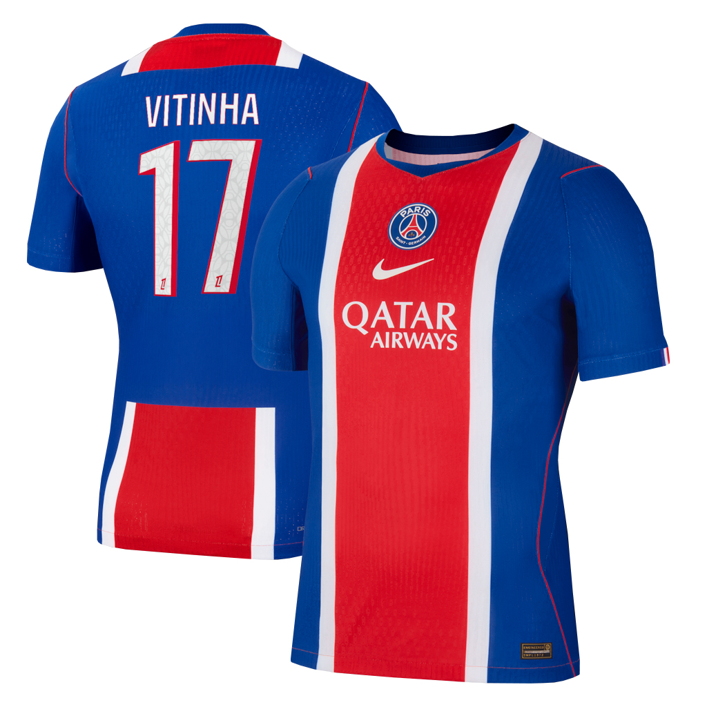 Unisex Vitinha Paris Saint-Germain 2026-2027 Home Stadium Soccer Jersey for Soccer Fans 1 Unisex Vitinha Paris Saint-Germain 2026-2027 Home Stadium Soccer Jersey for Soccer Fans
