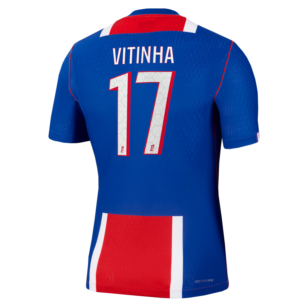 Unisex Vitinha Paris Saint-Germain 2026-2027 Home Stadium Soccer Jersey for Soccer Fans 3 Unisex Vitinha Paris Saint-Germain 2026-2027 Home Stadium Soccer Jersey for Soccer Fans - Image 3