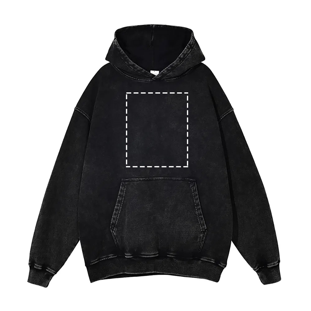Unisex Wash Hoodie (Custom-Made) 1 Unisex Wash Hoodie (Custom-Made)